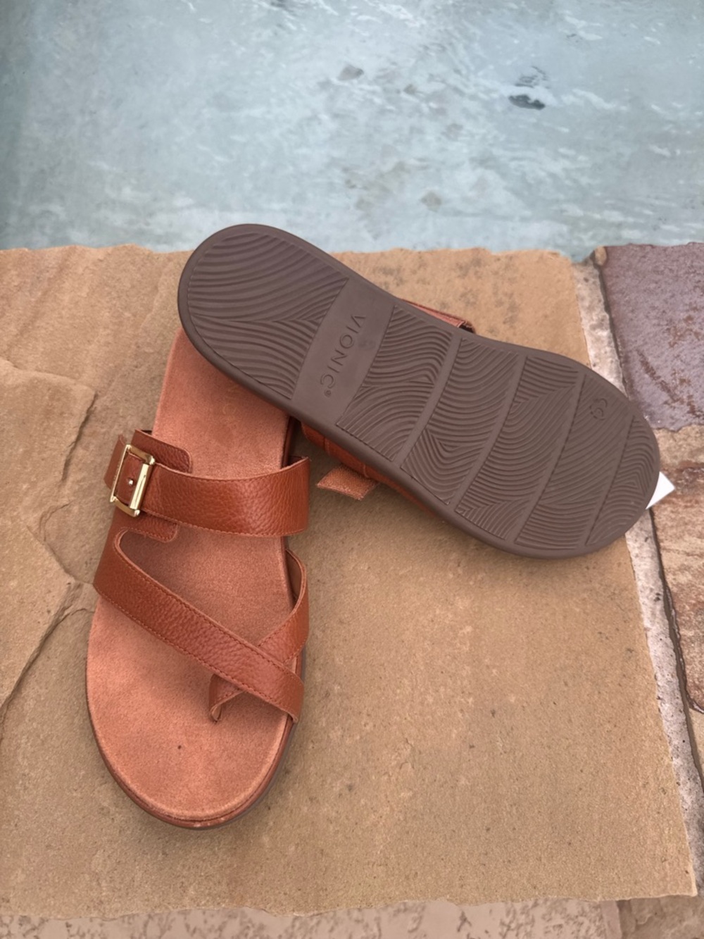 Vionic Carmela Leather Sandals – Size 9 – NEW - Picture 8 of 12